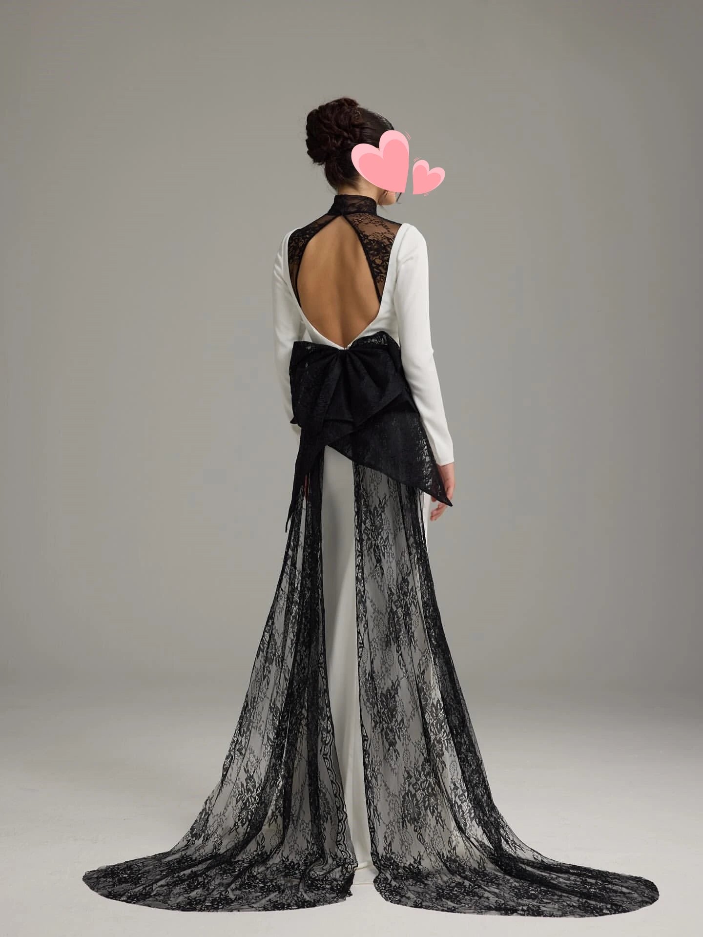 Oisslec Prom Dresses Elegant Vintage Sexy Beige Black Lace Backless Customized Formal Occasion Prom Dress Evening Party Gowns