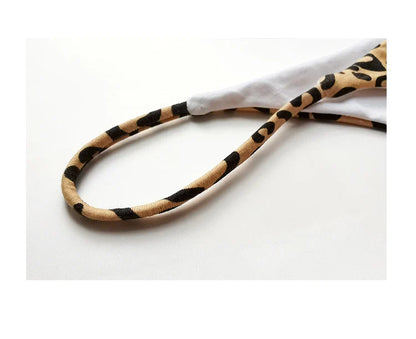 Cotton G String Leopard Women Panties Sexy Briefs Thong Low Waist T-back Bikini Underwear Seamless Femlae Lingerie Size S-XL