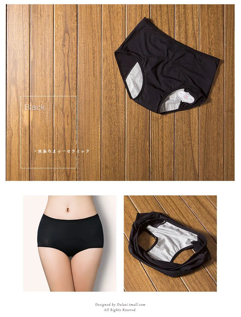 3pcs/Set Leak Proof Menstrual Panties Women Period Underwear Sexy Pants Incontinence Underwear Briefs Dropshipping DULASI