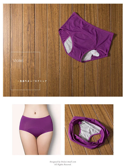 3pcs/Set Leak Proof Menstrual Panties Women Period Underwear Sexy Pants Incontinence Underwear Briefs Dropshipping DULASI