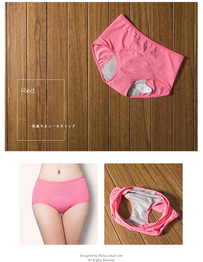 3pcs/Set Leak Proof Menstrual Panties Women Period Underwear Sexy Pants Incontinence Underwear Briefs Dropshipping DULASI