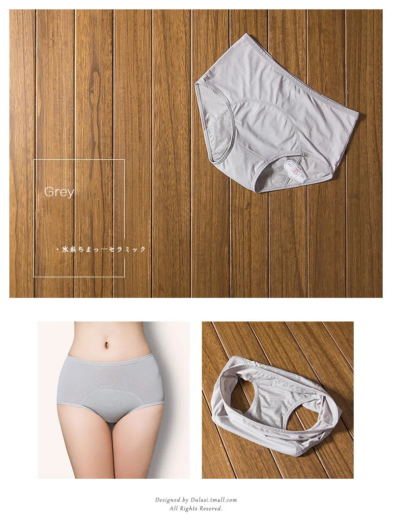 3pcs/Set Leak Proof Menstrual Panties Women Period Underwear Sexy Pants Incontinence Underwear Briefs Dropshipping DULASI