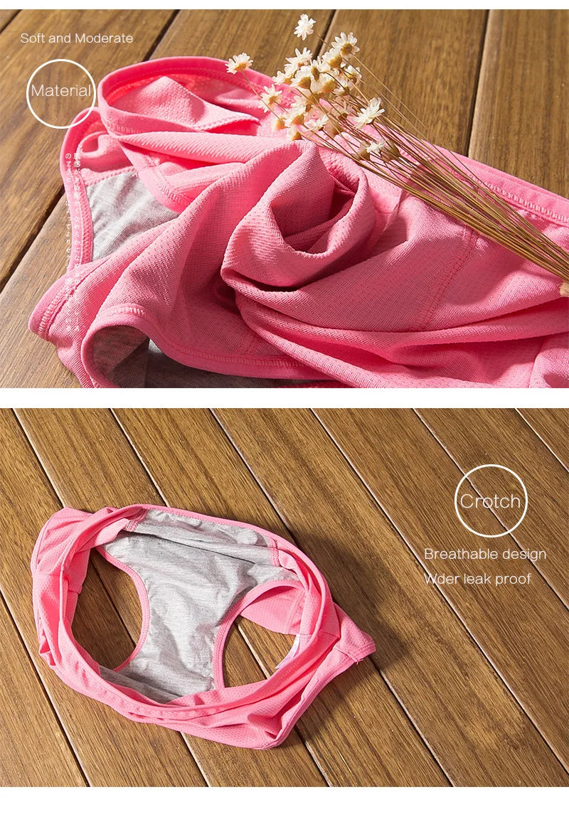 3pcs/Set Leak Proof Menstrual Panties Women Period Underwear Sexy Pants Incontinence Underwear Briefs Dropshipping DULASI