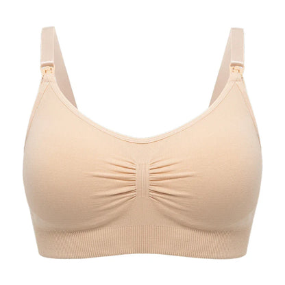 High Quality Plus Size Nursing Bra Breathable Women Breastfeeding Underwear Seamless Maternity Bra Push Up