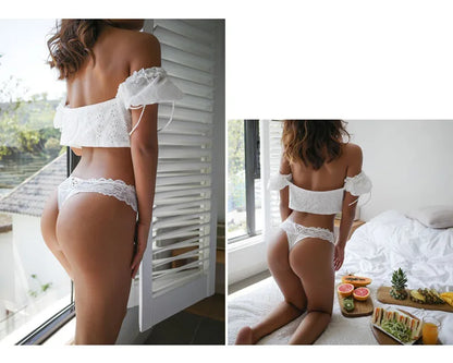 CINOON New Sexy Panties Women Lace Low-waist Briefs Female Hollow Out Underwear Ladies Underpants Intimates G String Lingerie