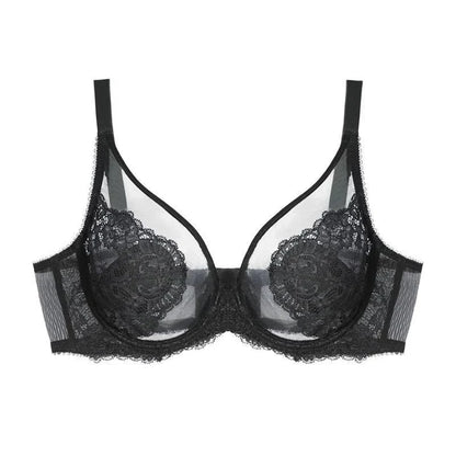 MOYISU Sexy Tushy Underwear Women's Big Boobs Small Boobs Hottie Set Ultra Thin Push-up Breast Anti-sag Soft Underwire Bra AB CD