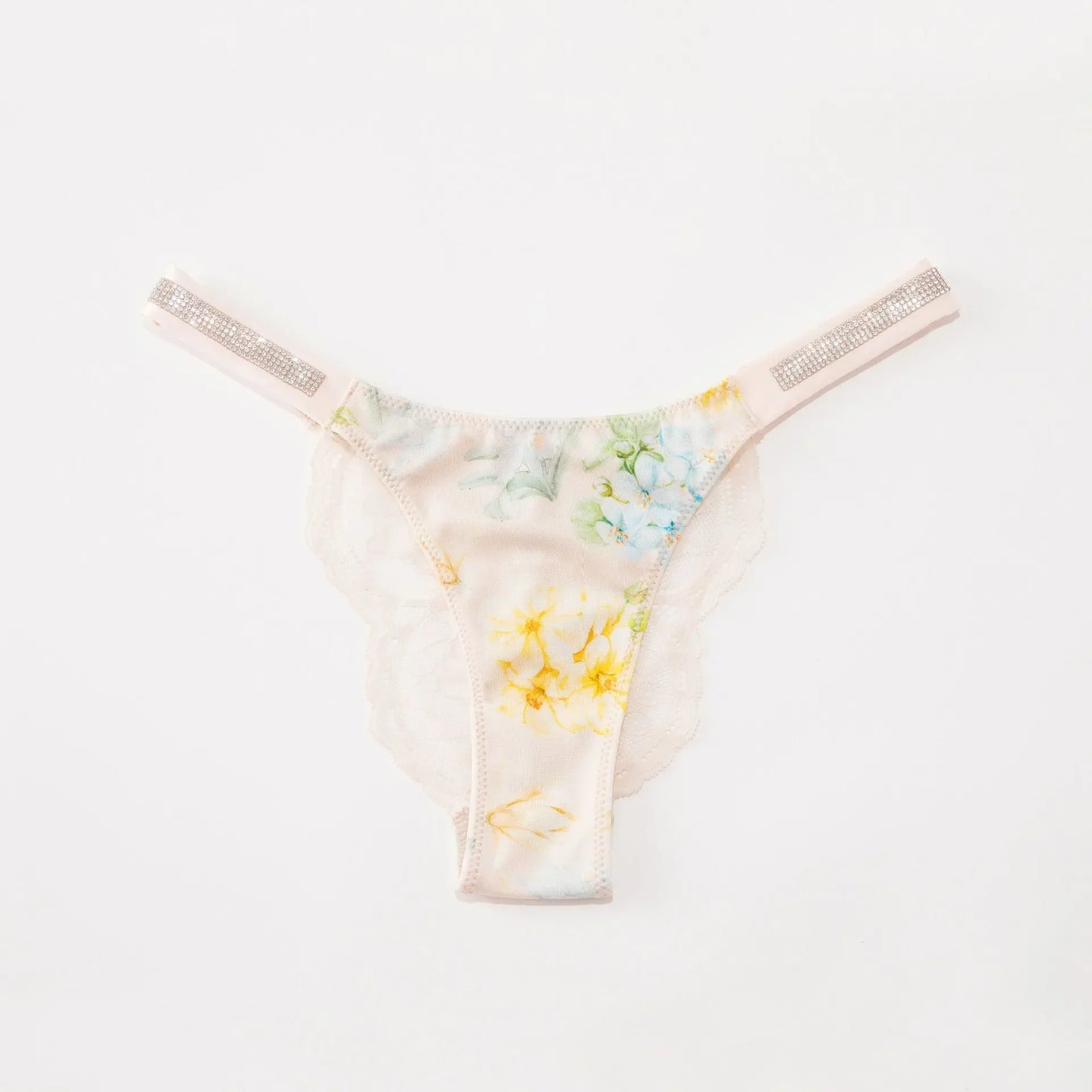 Fashion Sparkling Rhinestone Lace Thong Women's Low Waist Sexy Women's Underwear Women's Thong Clearance items,limited quantity,