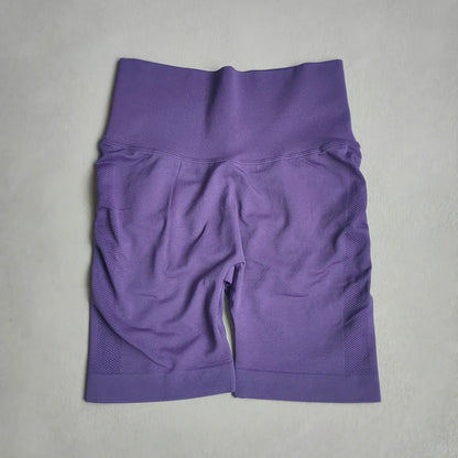 Yoga Shorts Women Sports Shorts Seamless Gym Workout Shorts High Waist Push Up Fitness Sports Shorts Cycling Shorts