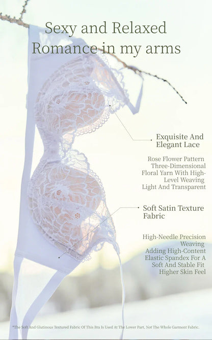 SUJIIN Summer Sexy Bra and Panty Sets for Woman Lace Comfort Bras Set Hot Women's Small Chest Wireless Lingerie Femme MX325