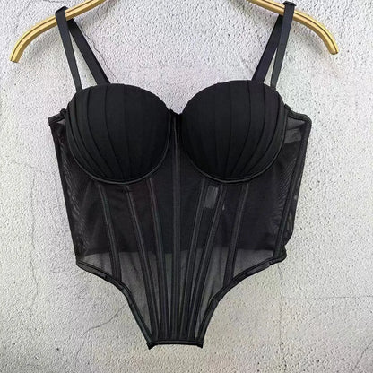 Underwear Bustiers Slimming Lingerie Shapewear Top corset underbust Women Clothes Streetwear Sexy Body Bra Clothing Club