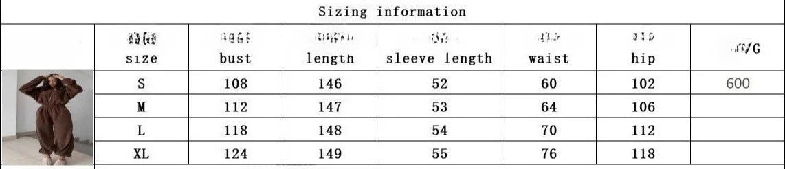 Zekye Woman Clothing New Fashion Long-sleeved Jumpsuit Women's Casual Semi-open Elastic Waist Jumpsuit Elegant Woman Jumpsuit