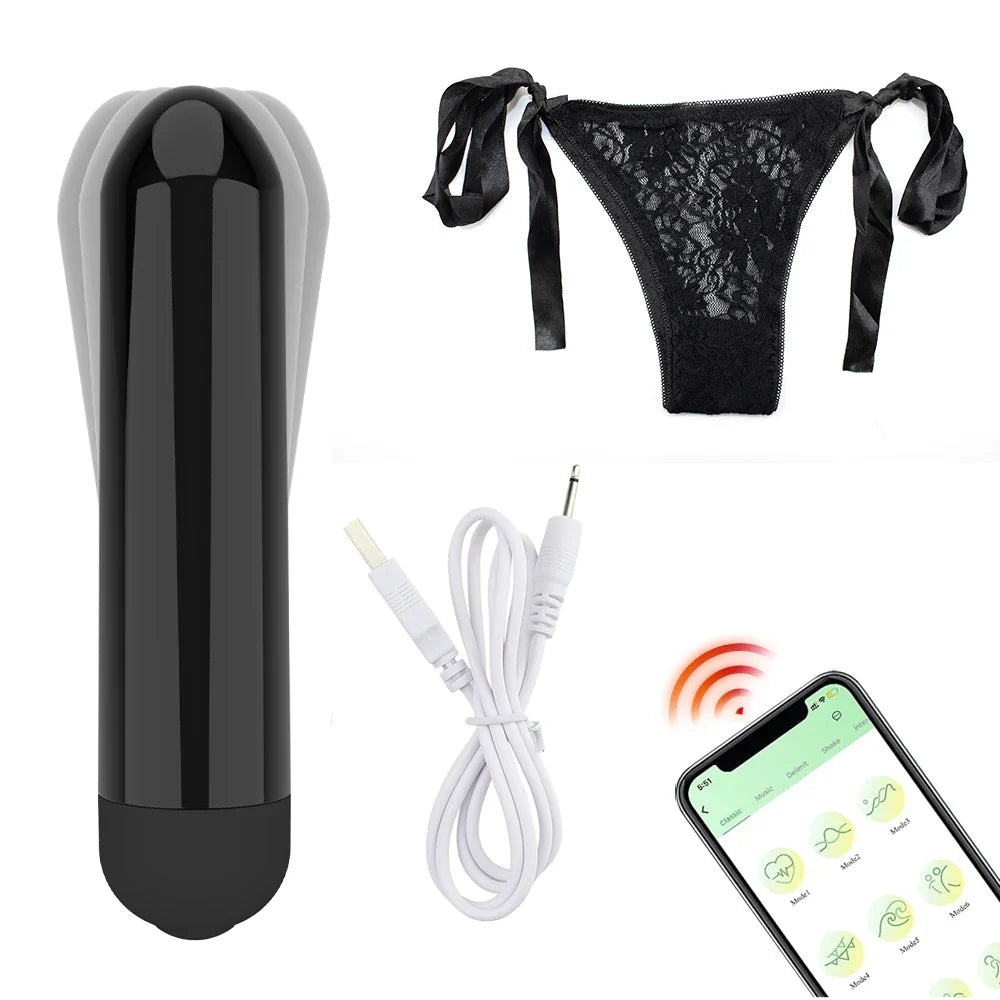 Vibrating Panties Wearable Vibrator Bullet Mini Vibrators Nipple Clitoris Stimulator G-Spot Vagina Sex Toys for Women 18+