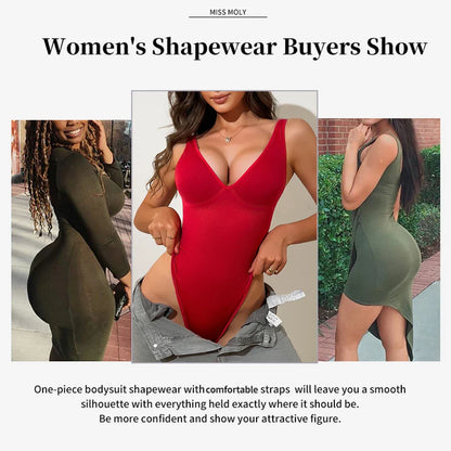 Sexy Thong Bodysuit Tummy Control Women Shapewear Halter Neck Flat Belly Body Shaper Slimming Flat Belly Underwear Open Crotch