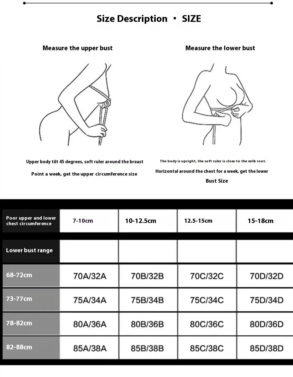 Lace-trimmed lingerie, a sexy bra set for women with small breasts that gather and no steel rings