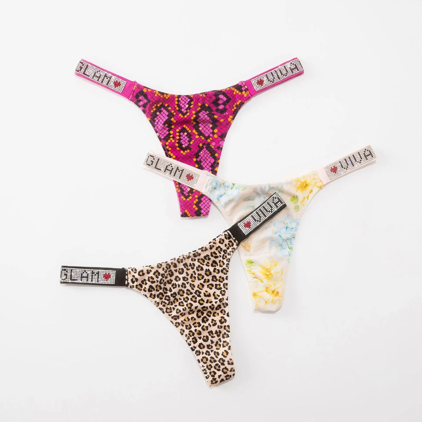 Fashion Sparkling Rhinestone Lace Thong Women's Low Waist Sexy Women's Underwear Women's Thong Clearance items,limited quantity,