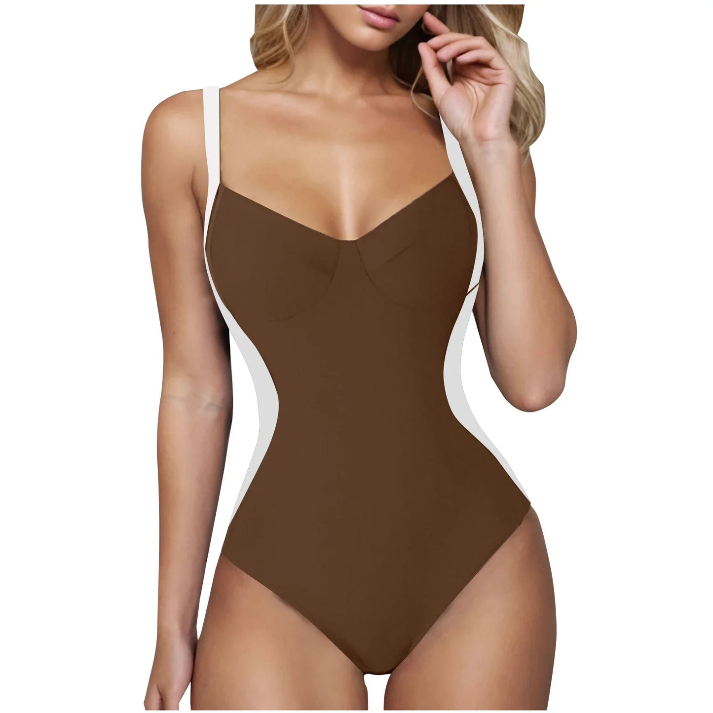 2026 Push Up Swimsuit Women One Piece Slim Strappy Swimwear Female Sexy Bathers Bathing Swimming Swim Suit Beachwear XXL