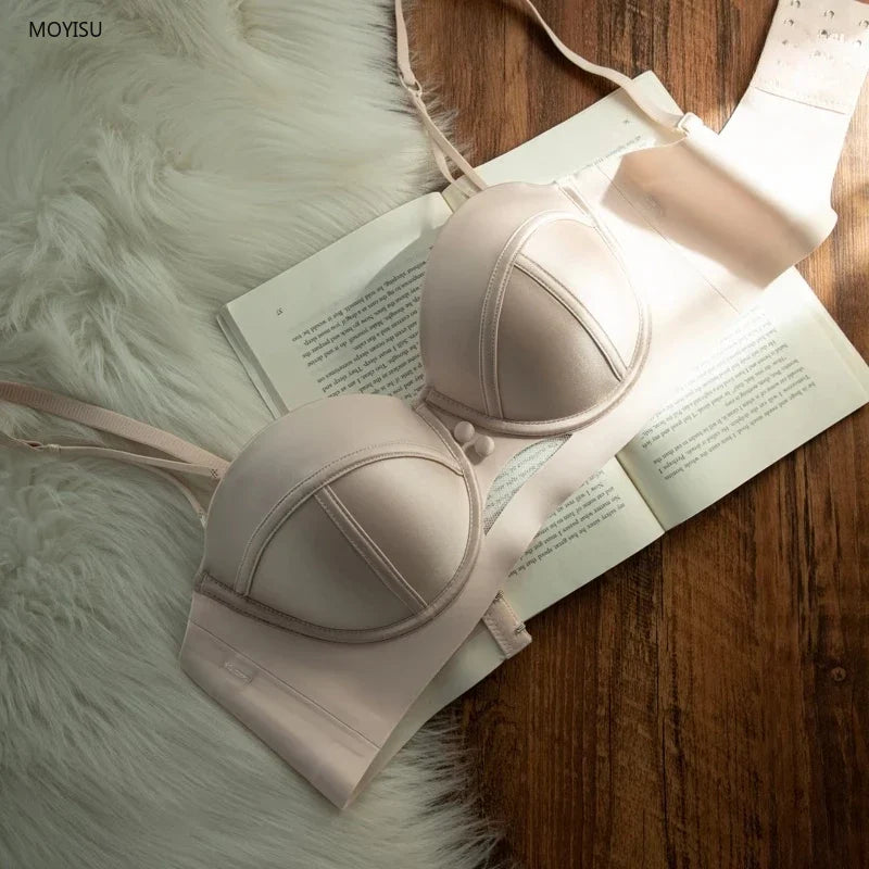 Japanese Anime Bra Set Victoria's Style Style Half Cup Minimiser & Knickers | Push Up for Small Chest Retro Lingerie Bride Gift