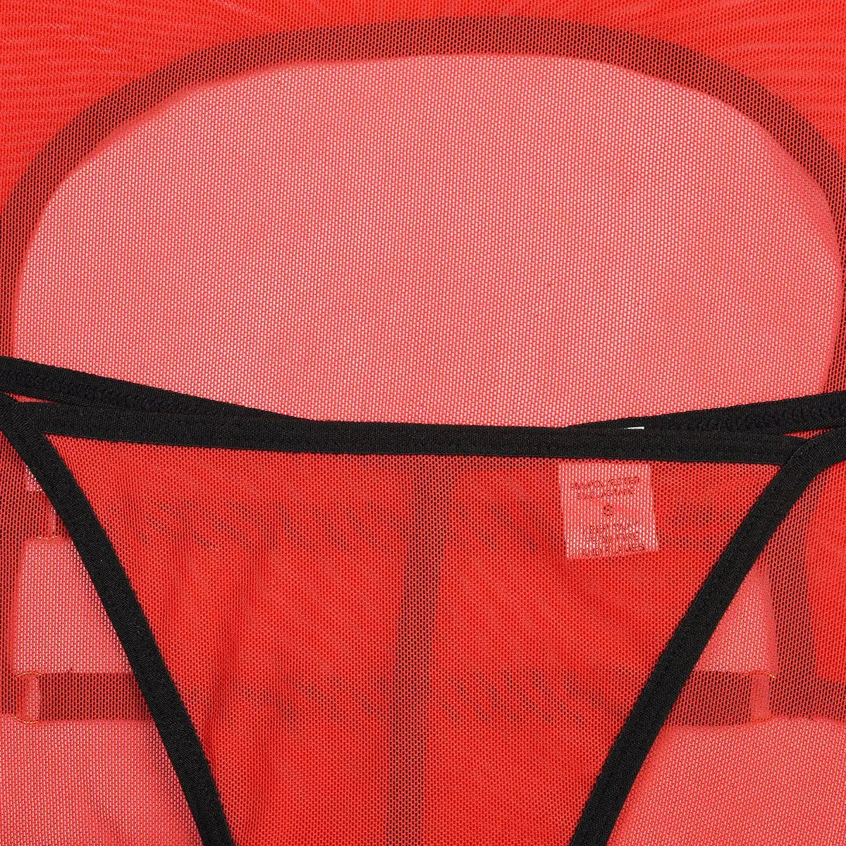 Diccvicc Long Sleeve Lingerie Sexy Sheer Mesh Porn Top Crotchless Skirt Naked Bandage Women Underwear Uncensored Erotic Costume