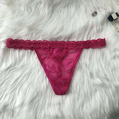 Custom Thong Name Sexy Lace Customized Panties DIY Personalized Name tanga Crystal Underwear Womens Bikini G-String Lover Gift