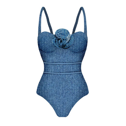 Ashgaily New One Piece Swimsuit Sexy Cartoon Printed Swimwear Women Bathing Suit Beach Backless Monokini Swimsuit Female