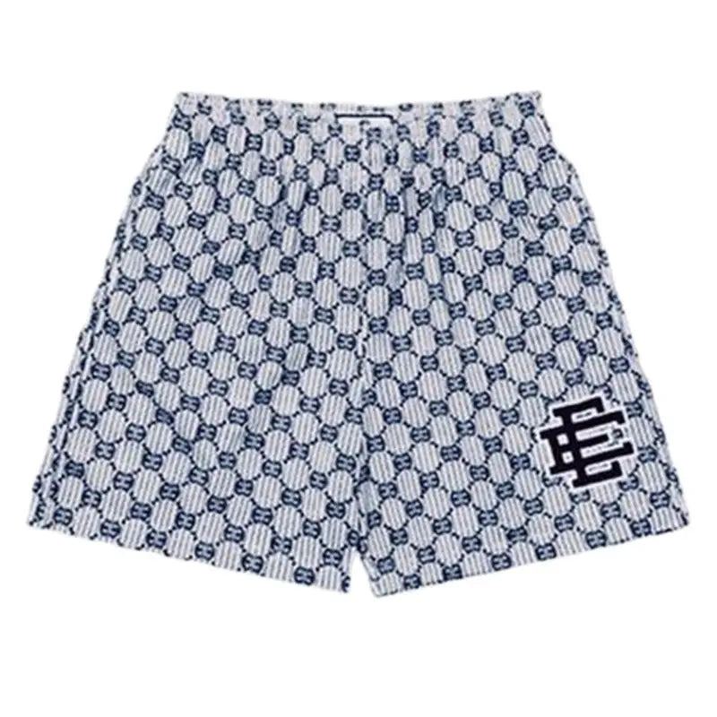 EE Eric Emanuel Men Beach Board Shorts fitness Training Workout Sport Short Pants Summer Gym Jogging Mesh Casual Shorts