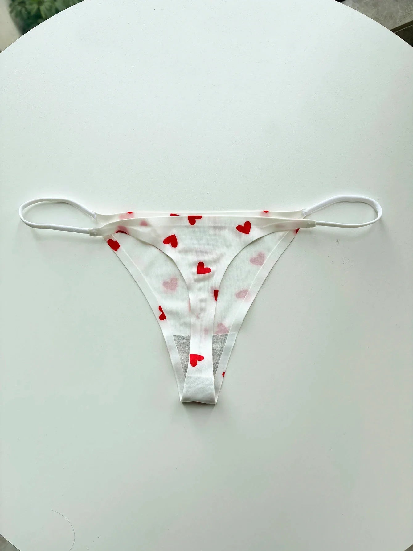 Custom Thong Name Letter Panties tanga Sexy Love Lips Pattern Personalized G-String Girlfriend Wife Valentines Christmas Gift