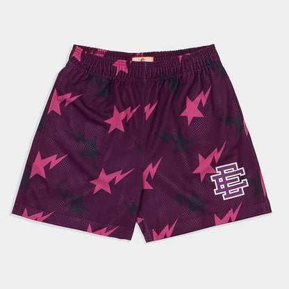 EE Eric Emanuel Men Beach Board Shorts fitness Training Workout Sport Short Pants Summer Gym Jogging Mesh Casual Shorts