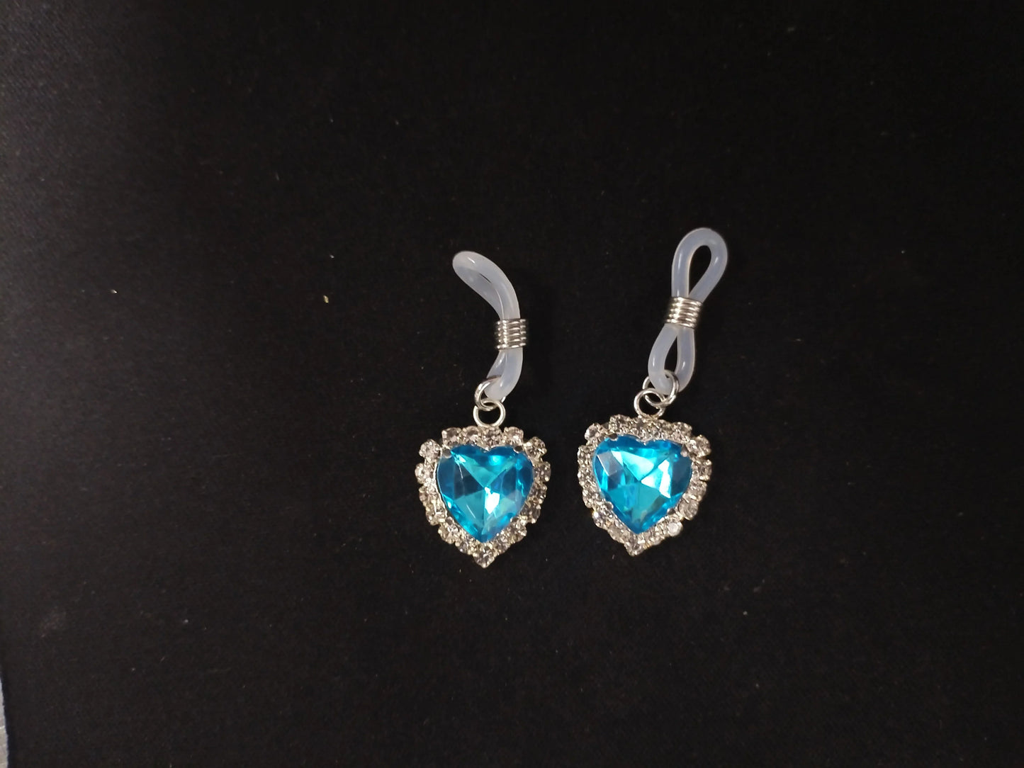 Europe And The United Sexy Bikini Body jewelry New Rhinestone Chest Chain Fashion  Love Breast Clip Color Pendant Love