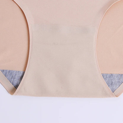 BZEL 6PCS/Set Women's Panties Seamless Female Underwear Plus Size Cozy Briefs Breathable Silk Satin Lingerie Hot Sale Underpants