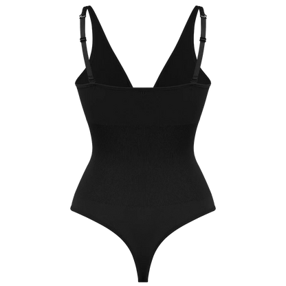 Sexy Thong Bodysuit Tummy Control Women Shapewear Halter Neck Flat Belly Body Shaper Slimming Flat Belly Underwear Open Crotch