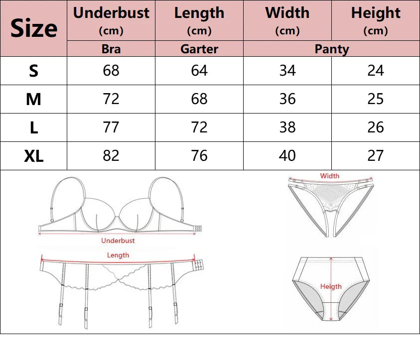 Lady Floral Lace Embroidery Lingerie Sets Women See-through Bra and Panty Set Underwear Sexy Hot Intimates Erotic Sexy Porn Suit