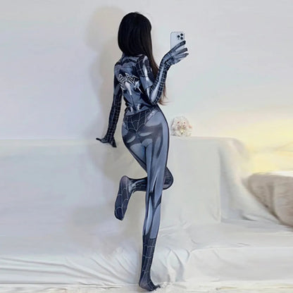 Spider Man Costume Movie Superhero Cosplay Bodysuit Suit Avengers Cosplay Venom Spider Man Corset for Women Girl Spandex Suit