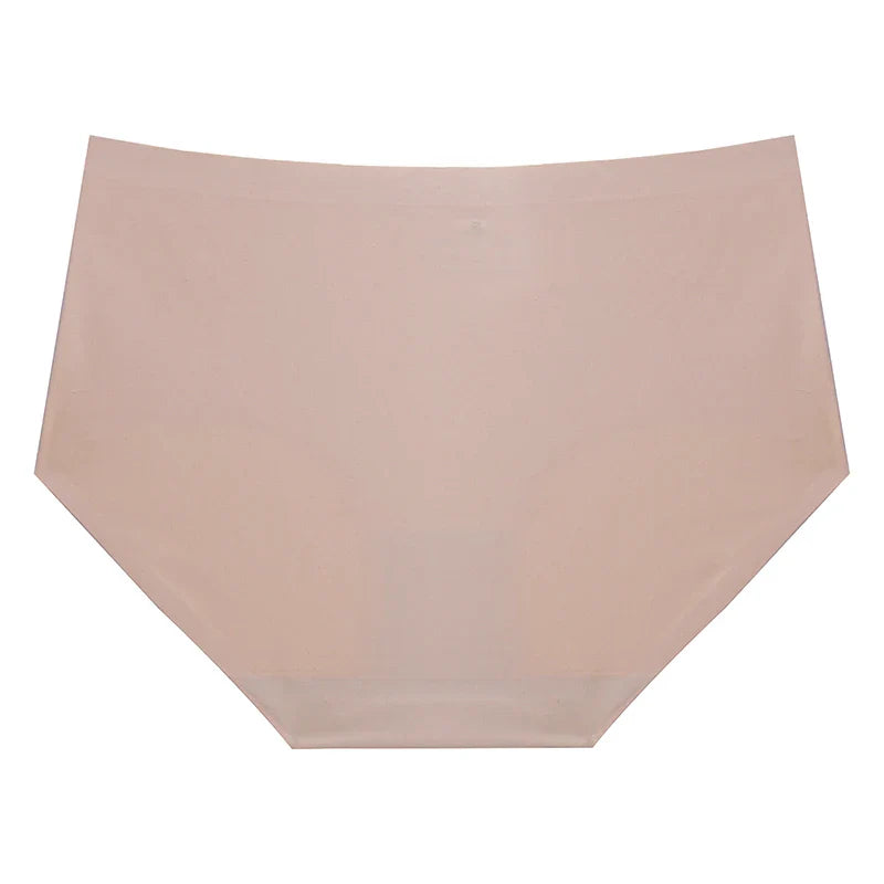 BZEL 6PCS/Set Women's Panties Seamless Female Underwear Plus Size Cozy Briefs Breathable Silk Satin Lingerie Hot Sale Underpants