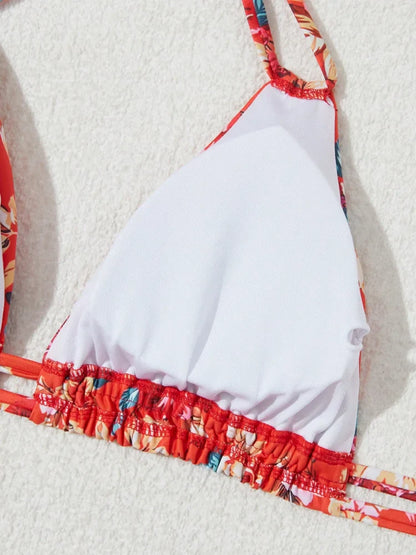 2025 Beach Bikini Carnival Party New Outdoor European, American, Japanese and Korean New Sports Bikini Casual Style