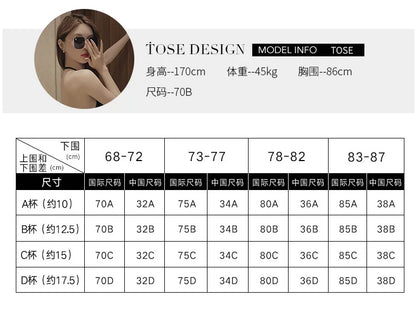 Sexy Large Backless U-shaped Beautiful Back Sling Underwear Women's Thin Section Seamless Small Chest Gathered Strapless Bra