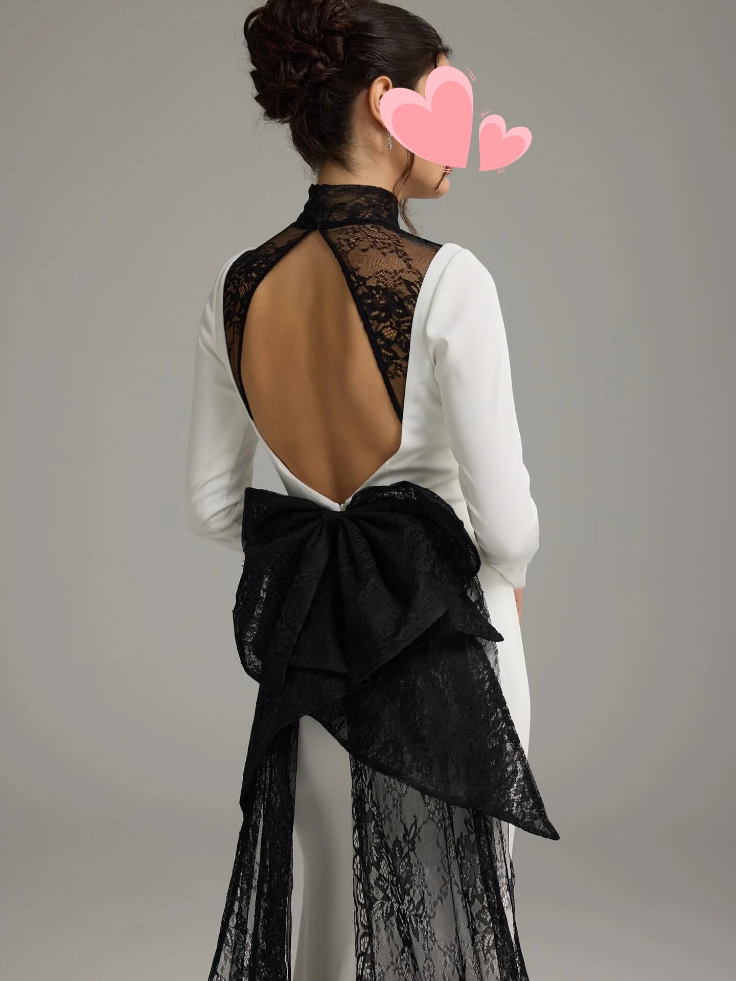 Oisslec Prom Dresses Elegant Vintage Sexy Beige Black Lace Backless Customized Formal Occasion Prom Dress Evening Party Gowns