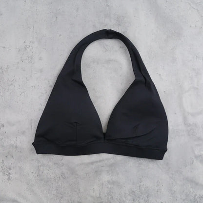 DIAS FIT JOY -Neck Hanging Neck Naked Feeling Yoga Bra for Running Fitness Cycling - Breathable Comfortable Sports Bra for Women