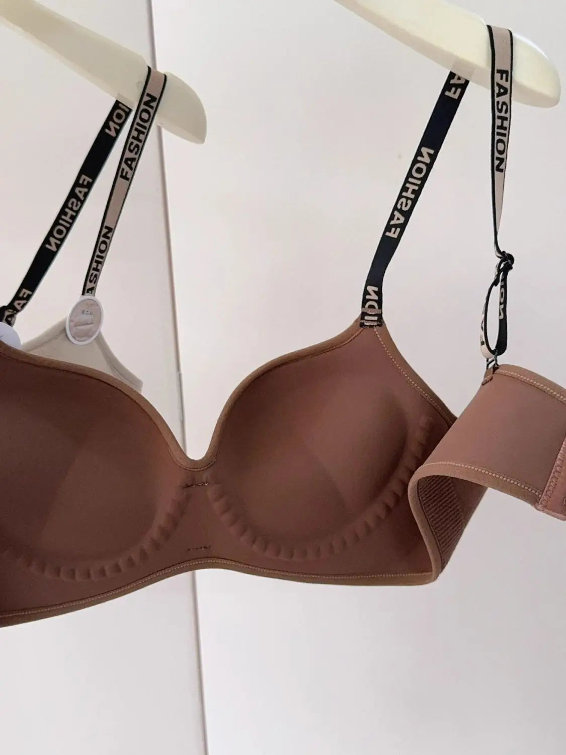 Velvet Plush Push Up Bra for Small Chest - 6CM Thermal Padded Non-Wire Bra, Warm Lined Comfort for Women, Autumn Winter Wear