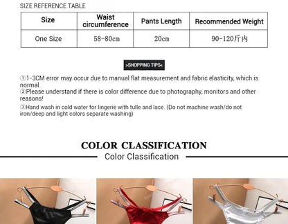 Sexy Silk Satin Thongs Hollow Out Fashion Solid Color Panties Cotton Crotch Low Waist Breathable Pure Color Women's Underwear