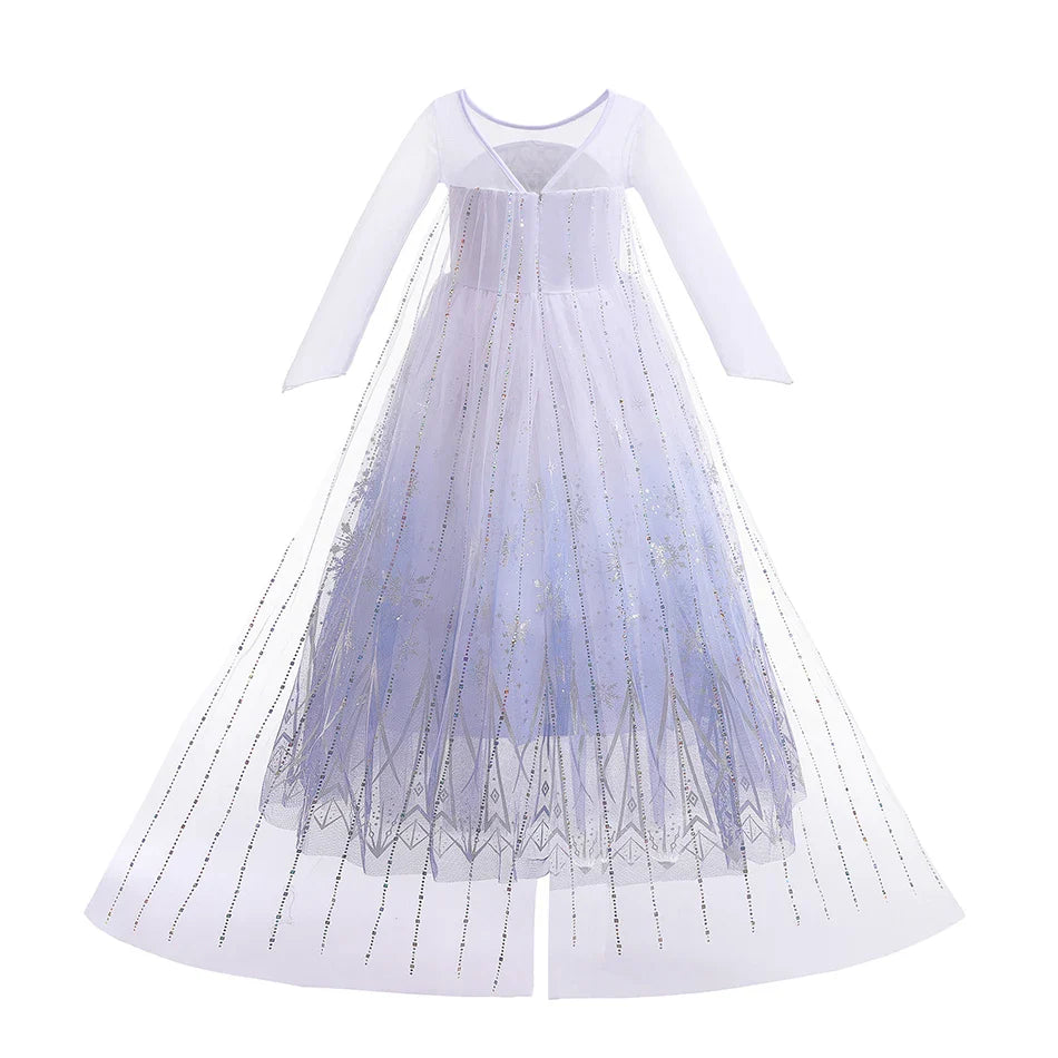 Cosplay costumes for Girls Princess Snow Queen gowns, Halloween Party Carnival costumes Vestido, Girls Princess dresses, summer