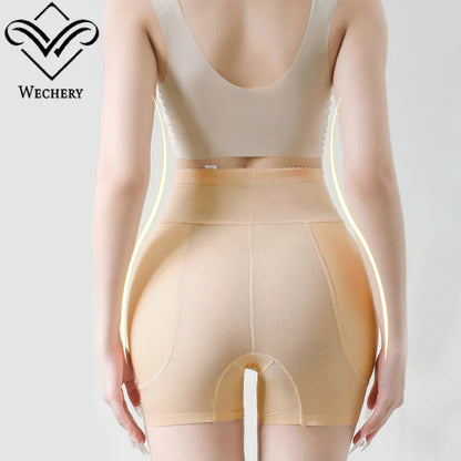 Wechery Underwear Women Fake Asses  Tummy Control Butt Lifte Breathable Hip Pads Panties Buttocks Enhancer Body Shapewear