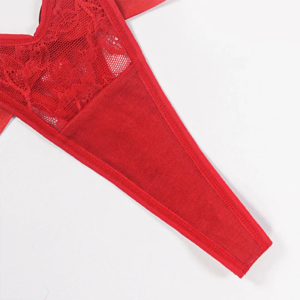 Custom Name Thongs Name Underwear Sexy Lace Red Panties Personalized G-Strings Lingerie Underwear Daddy Thongs Hotwife Gifts