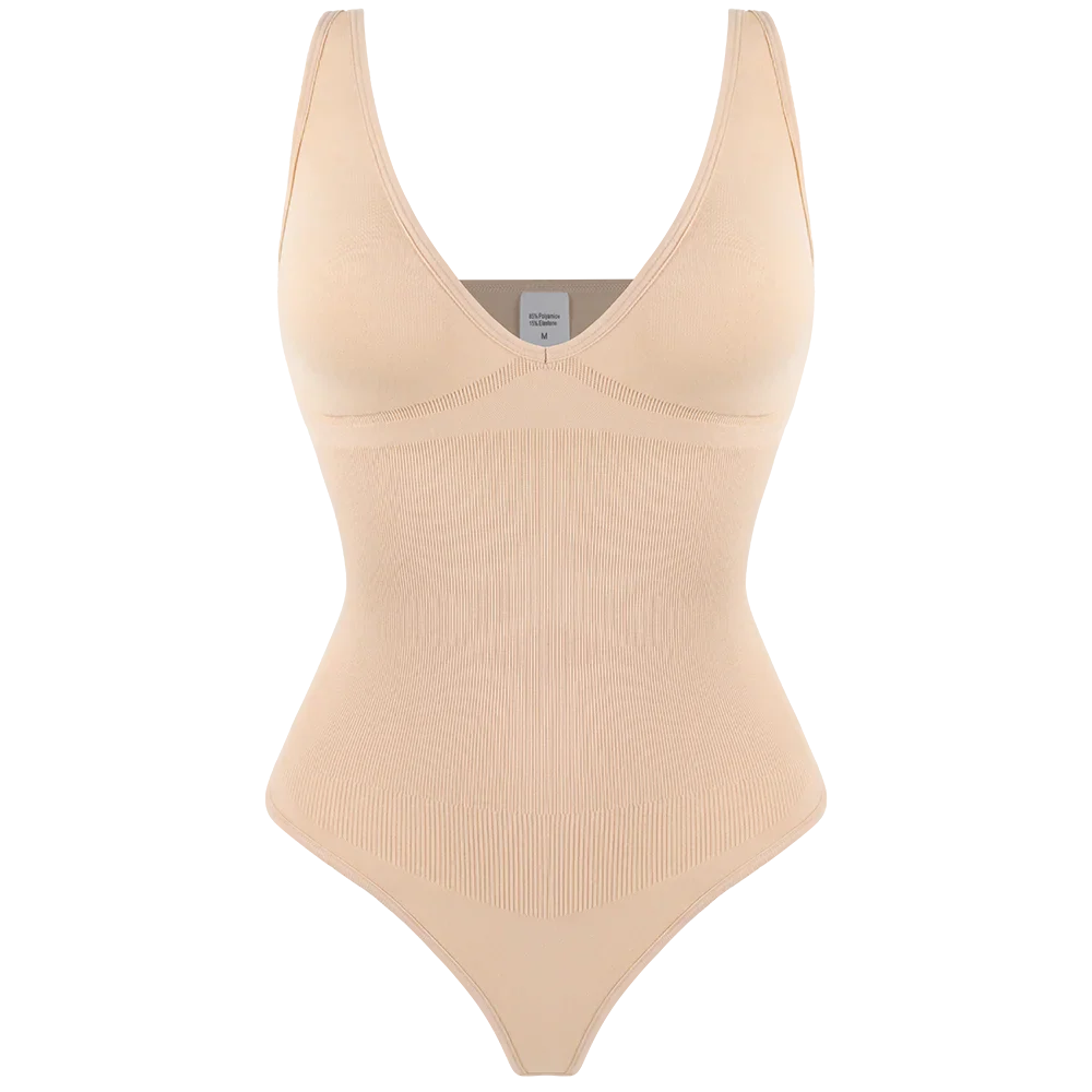 Sexy Thong Bodysuit Tummy Control Women Shapewear Halter Neck Flat Belly Body Shaper Slimming Flat Belly Underwear Open Crotch