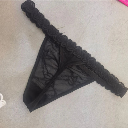 Custom Thongs Name Letter Women Sexy Lace Panties Personalized Customized GString tanga Hot Wife Girlfriend Valentines Gift