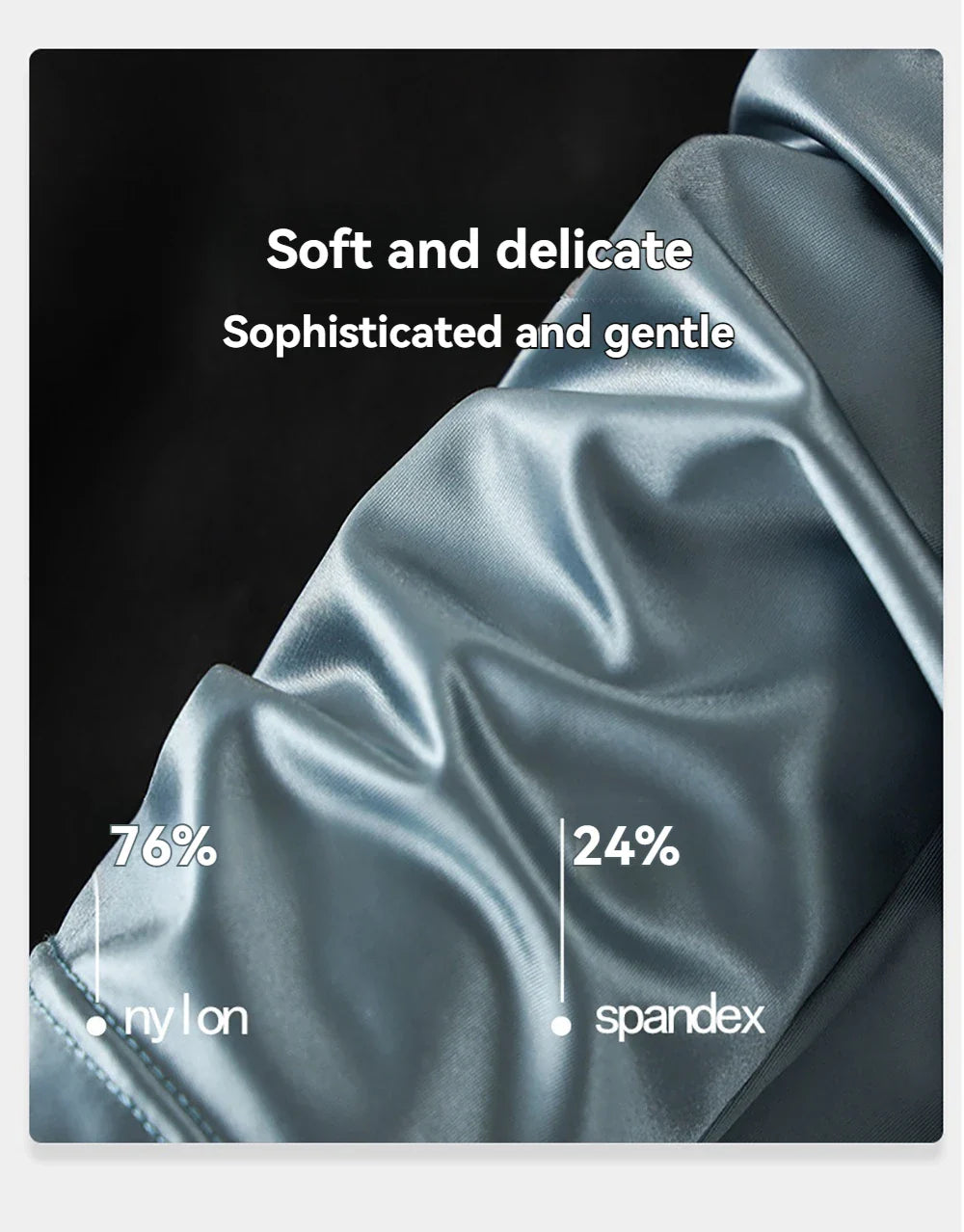 3PCS/Pack Luxury Ice Silk Satin-like Women's Panties 3D Double-layer Breathable Mesh Crotch Underwear Soft Smooth Safety Briefs