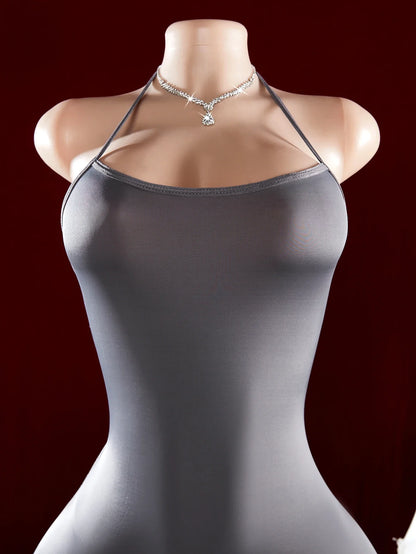 Exotic Dresses Backless Sexy Costumes Woman Babydoll Chemises Erotic Lingerie Crotchless Bodysuit Temptation Pajamas Lace