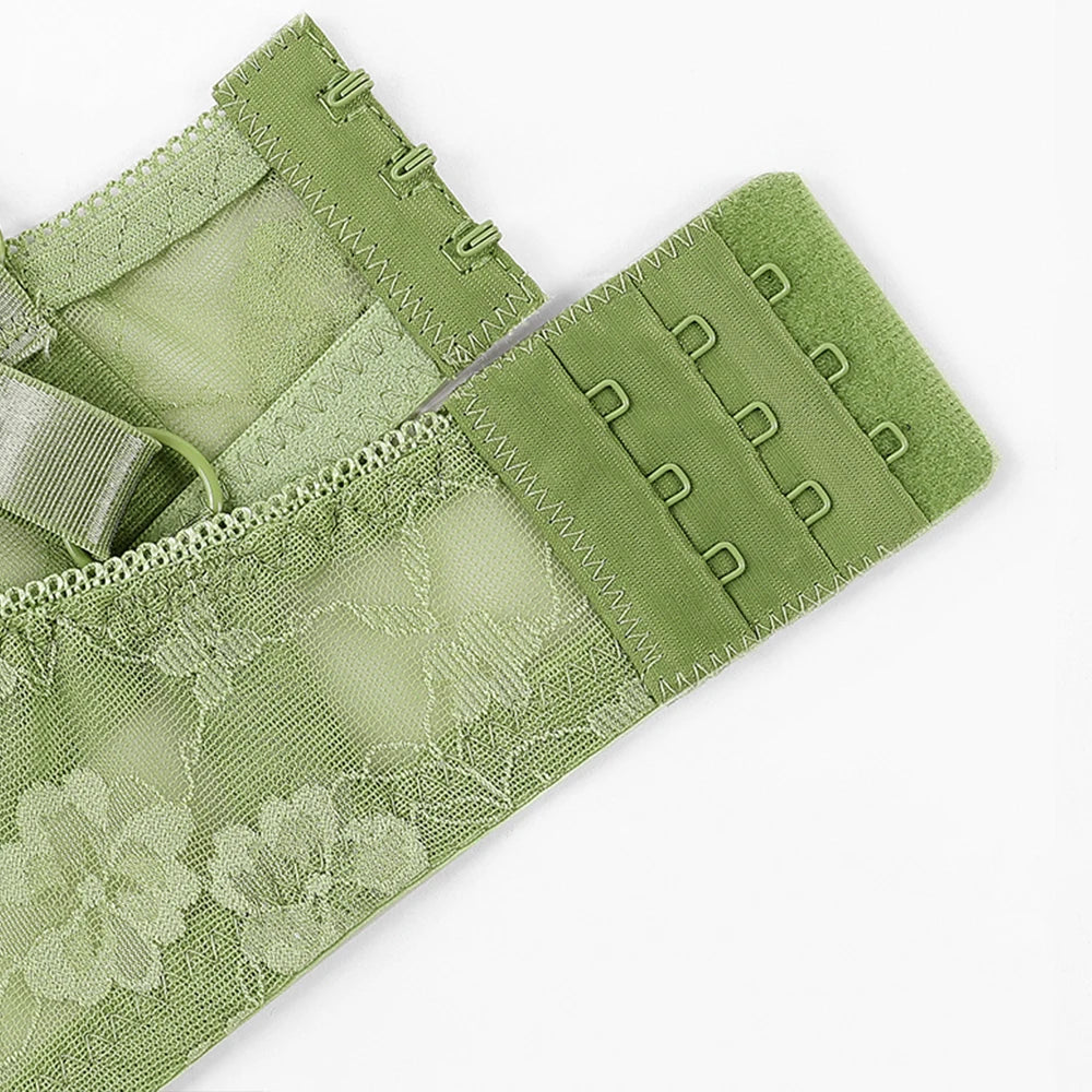 Sexy Womens Bras Lace Sheer Brassiere Plus Size Bra Female Underwire Underwear Lingerie BH Tops B C D E F Cup