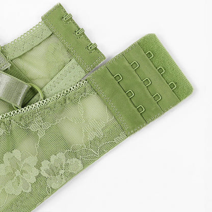 Sexy Womens Bras Lace Sheer Brassiere Plus Size Bra Female Underwire Underwear Lingerie BH Tops B C D E F Cup