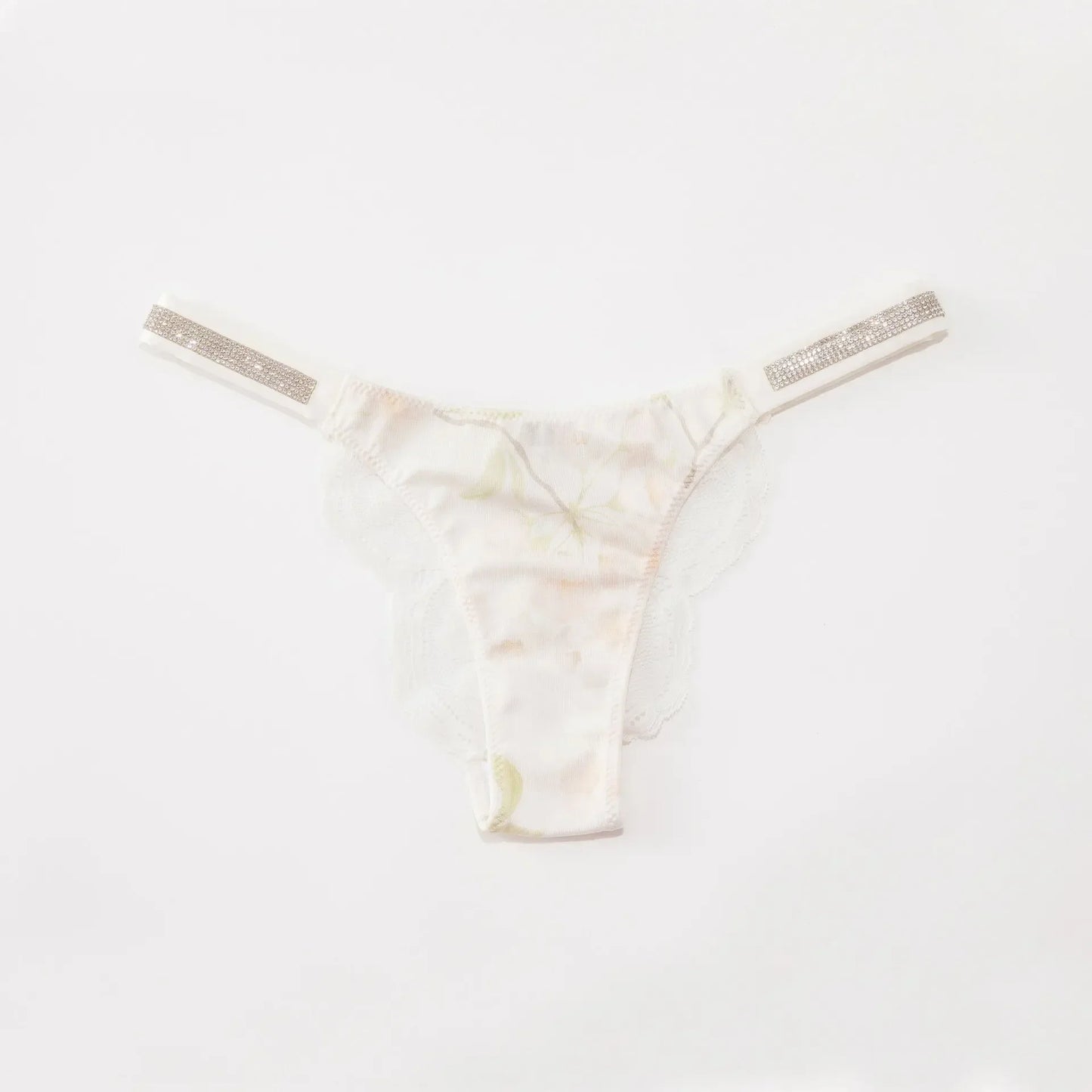 Fashion Sparkling Rhinestone Lace Thong Women's Low Waist Sexy Women's Underwear Women's Thong Clearance items,limited quantity,
