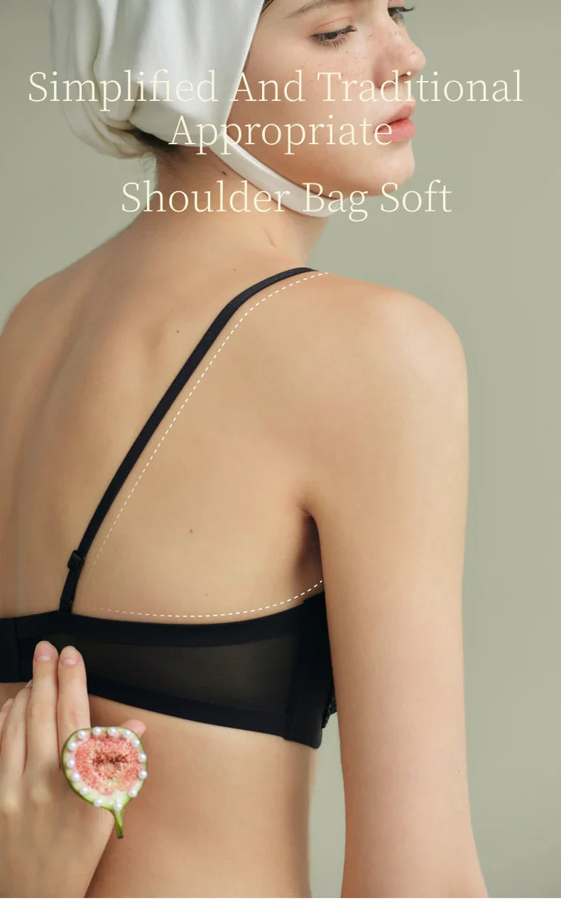 SUJIIN Summer Sexy Bra and Panty Sets for Woman Lace Comfort Bras Set Hot Women's Small Chest Wireless Lingerie Femme MX325